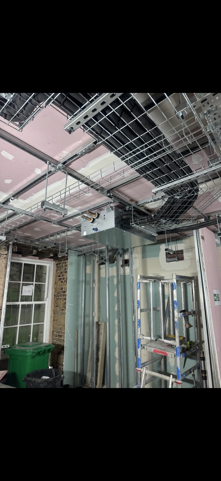 Coordinated mechanical services installation at 7 Burlington Gardens