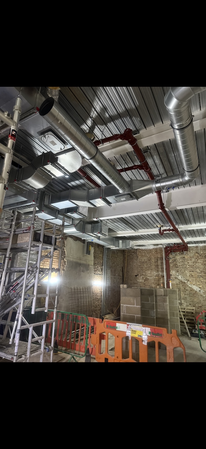 Ventilation and fire protection services at 7 Burlington Gardens